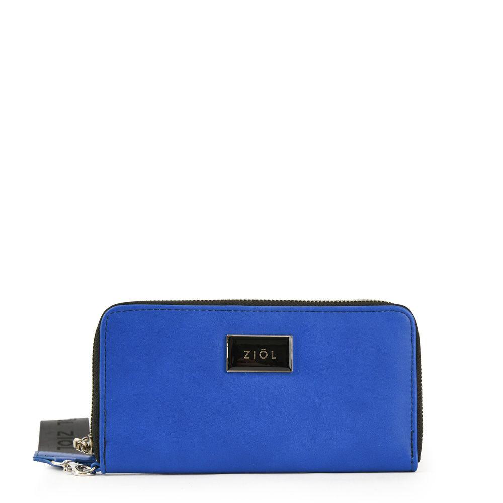 Billetera grande aydin azul electrico-0