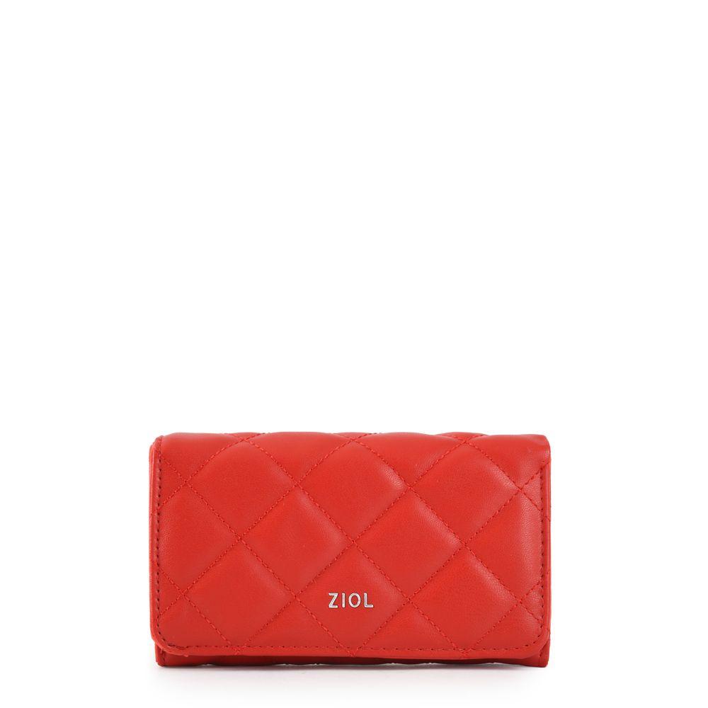 Billetera acordeon mediana bouffi rojo-0