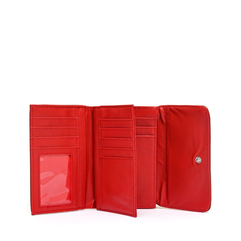 Billetera cierre exterior mediana fraila rojo-2