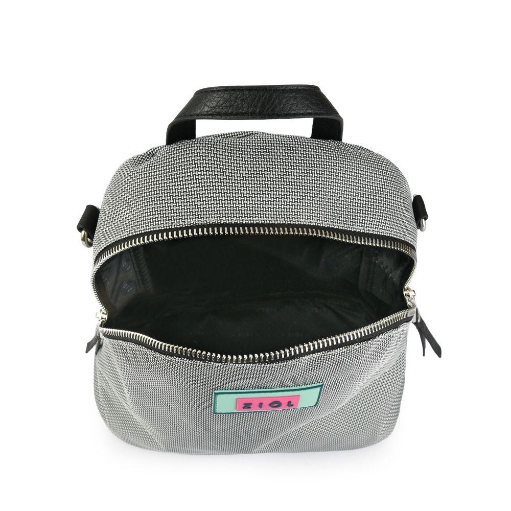 Mochila mediana merino gris oscuro-3