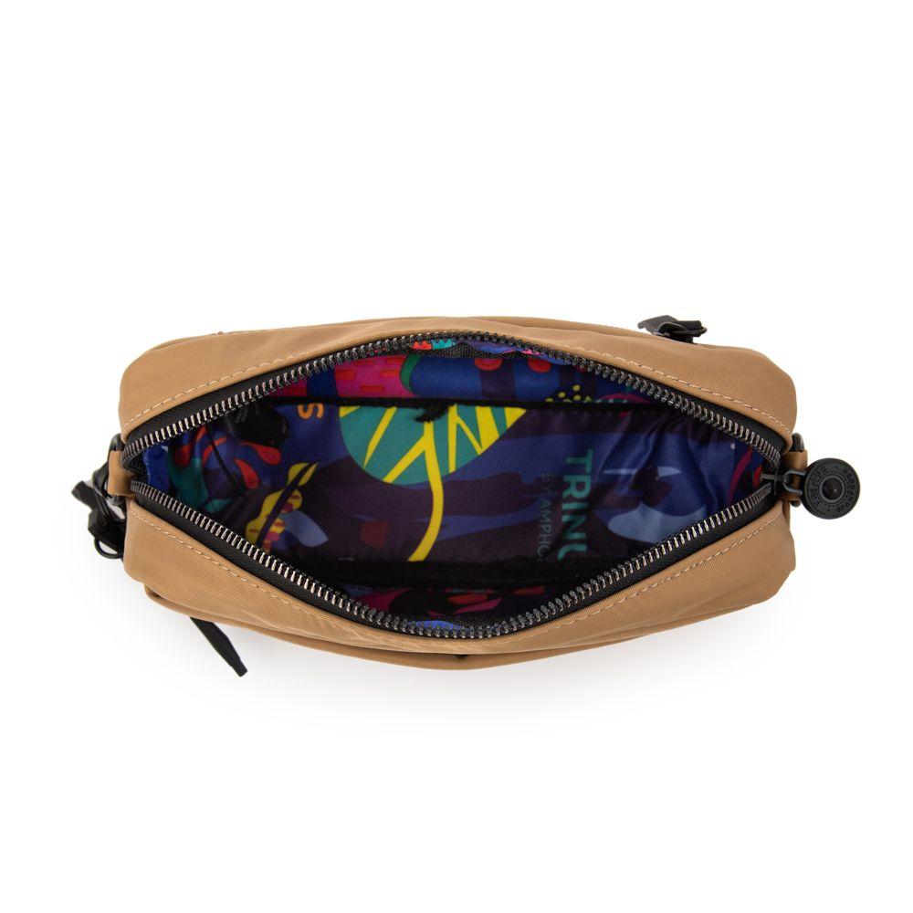 Cartera bandolera brooklyn mediana beige-3