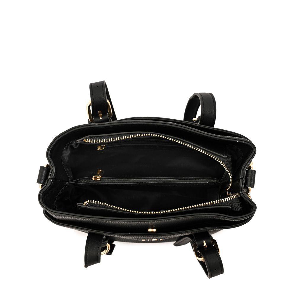 Cartera Bandolera ludovica mediana negro-3