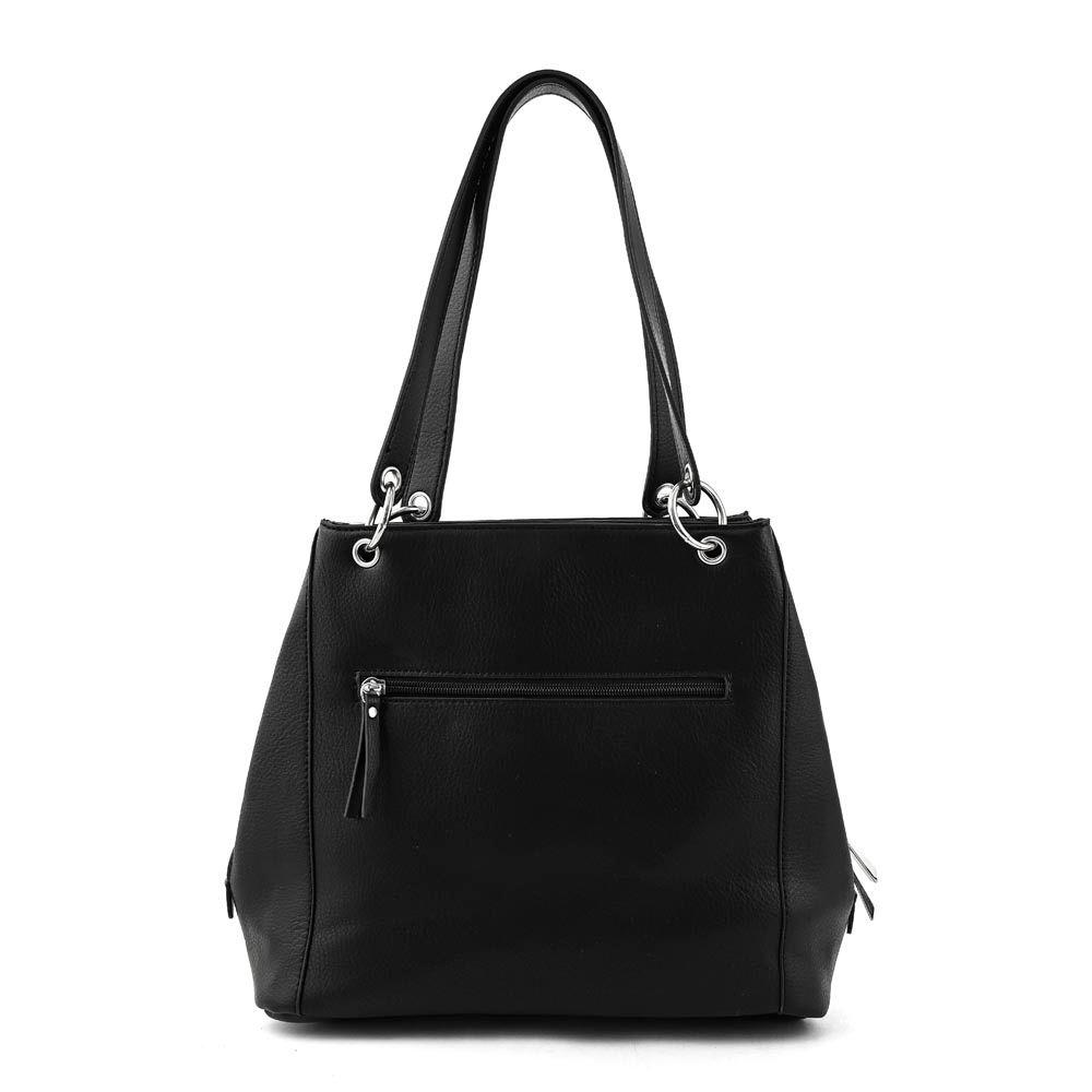 Cartera tote tres divisiones asturias grande negro-2