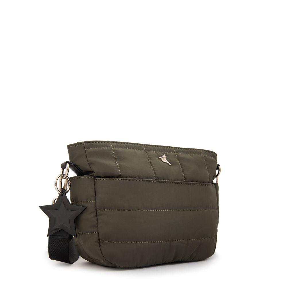 Cartera bandolera australia mediana verde oliva-1