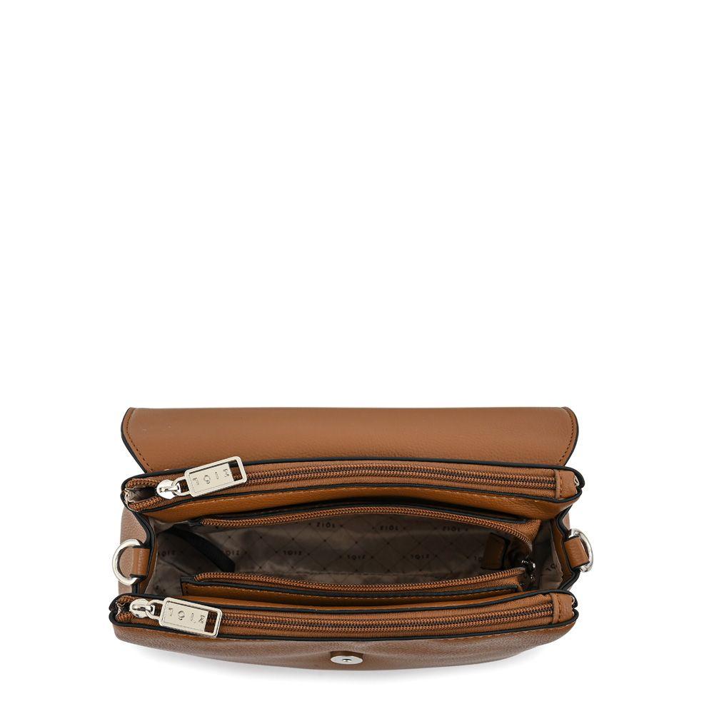 Cartera bandolera mediana jaidy café-3