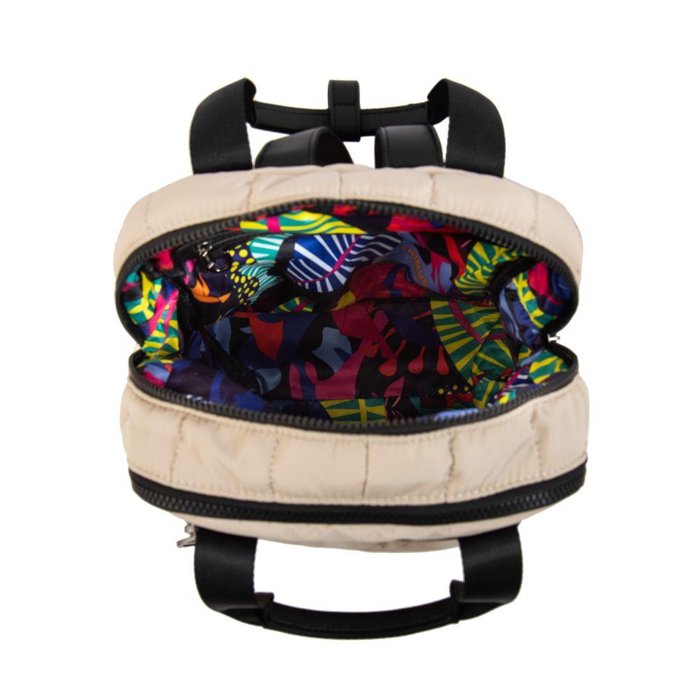 Mochila tiana mediana beige-4