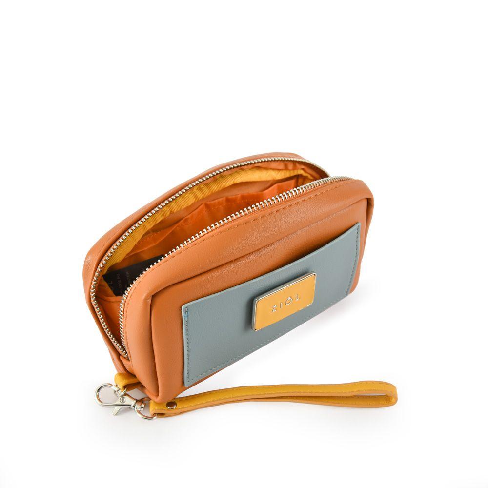 Cosmetiquero ovalado grande alanya camel-2