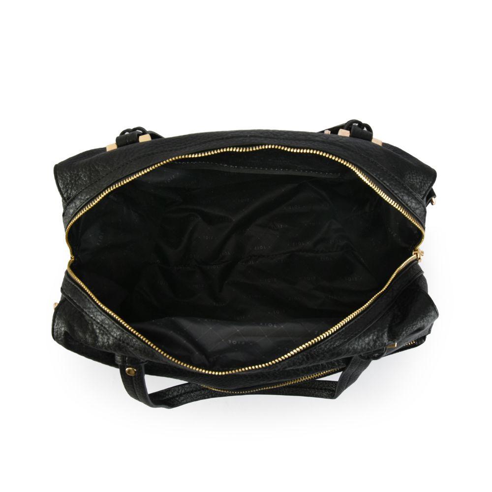 Cartera dos asas baul grande cuadrille negro-3