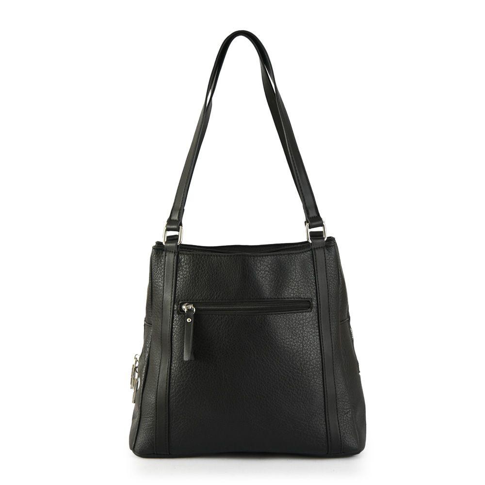 Cartera dos asas mediana marceli negro-2