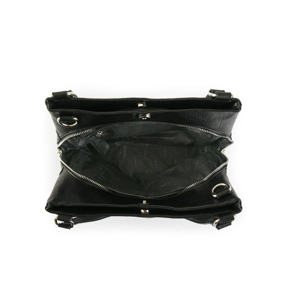 Cartera dos asas mediana marceli negro-3