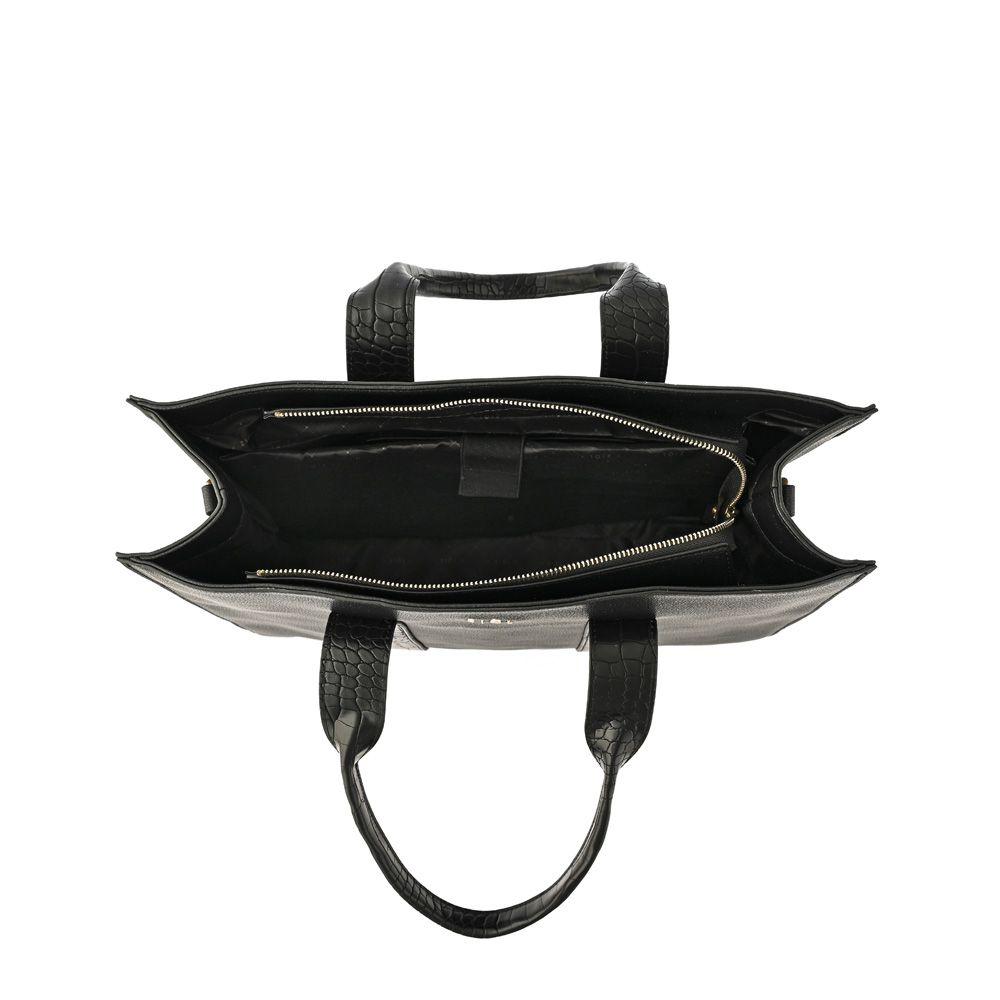 Cartera dos asas porta notebook grande eladia negro especial-3