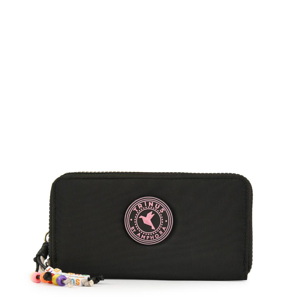 Nara billetera estuche grande negro-0