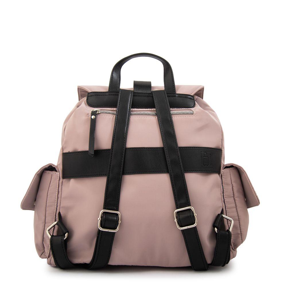 Mochila con tapa melania mediana rosa viejo-3