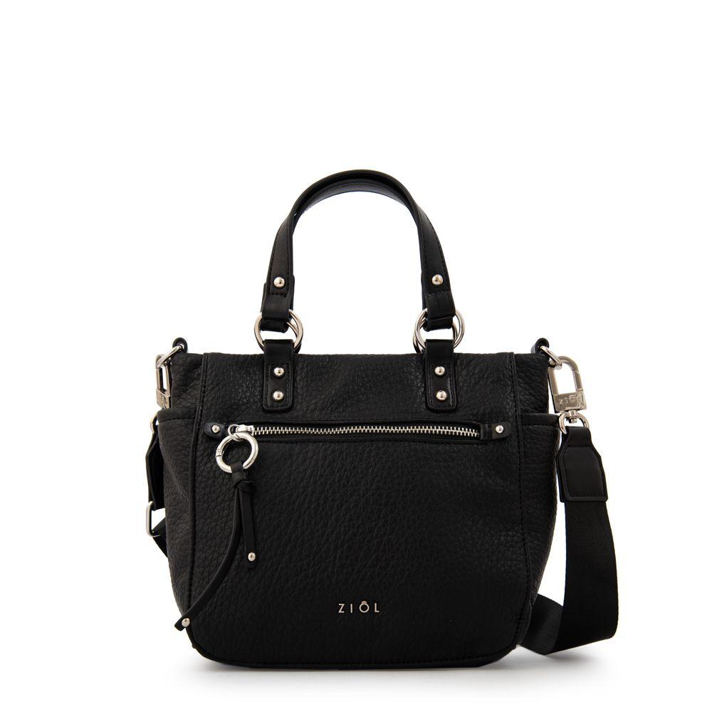 Cartera Bandolera elizabeth mediana negro-0