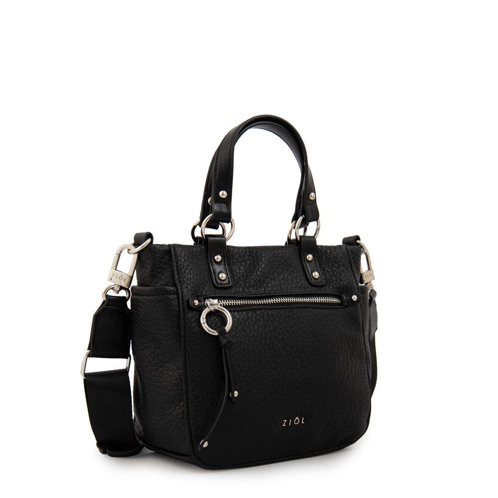 Cartera Bandolera elizabeth mediana negro-1