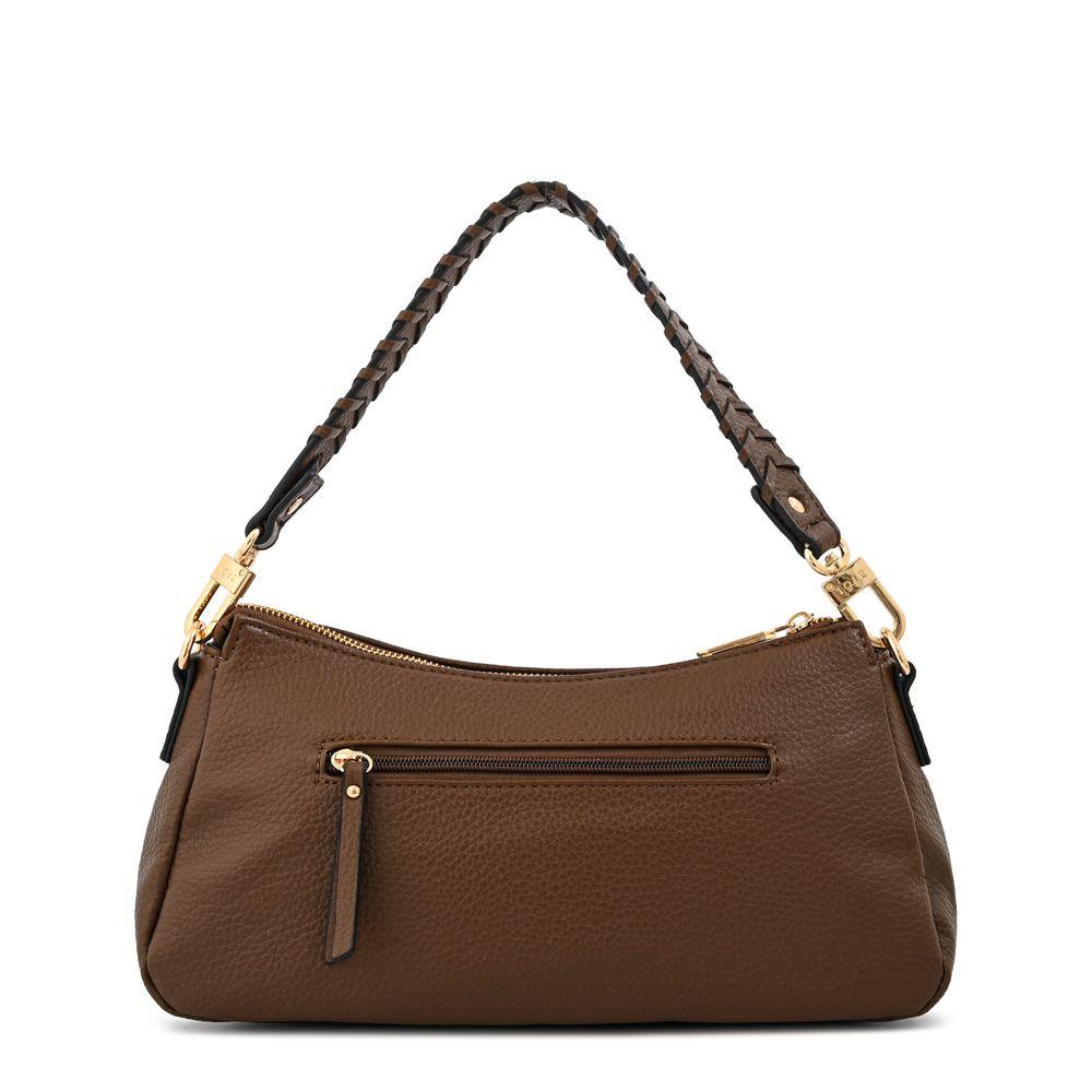 Cartera bandolera mediana rosita café oscuro-2