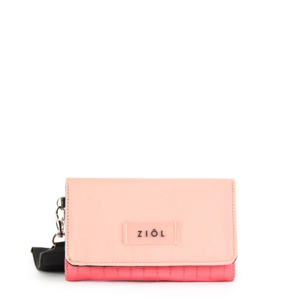 Billetera acordeon mediana pradis coral-0