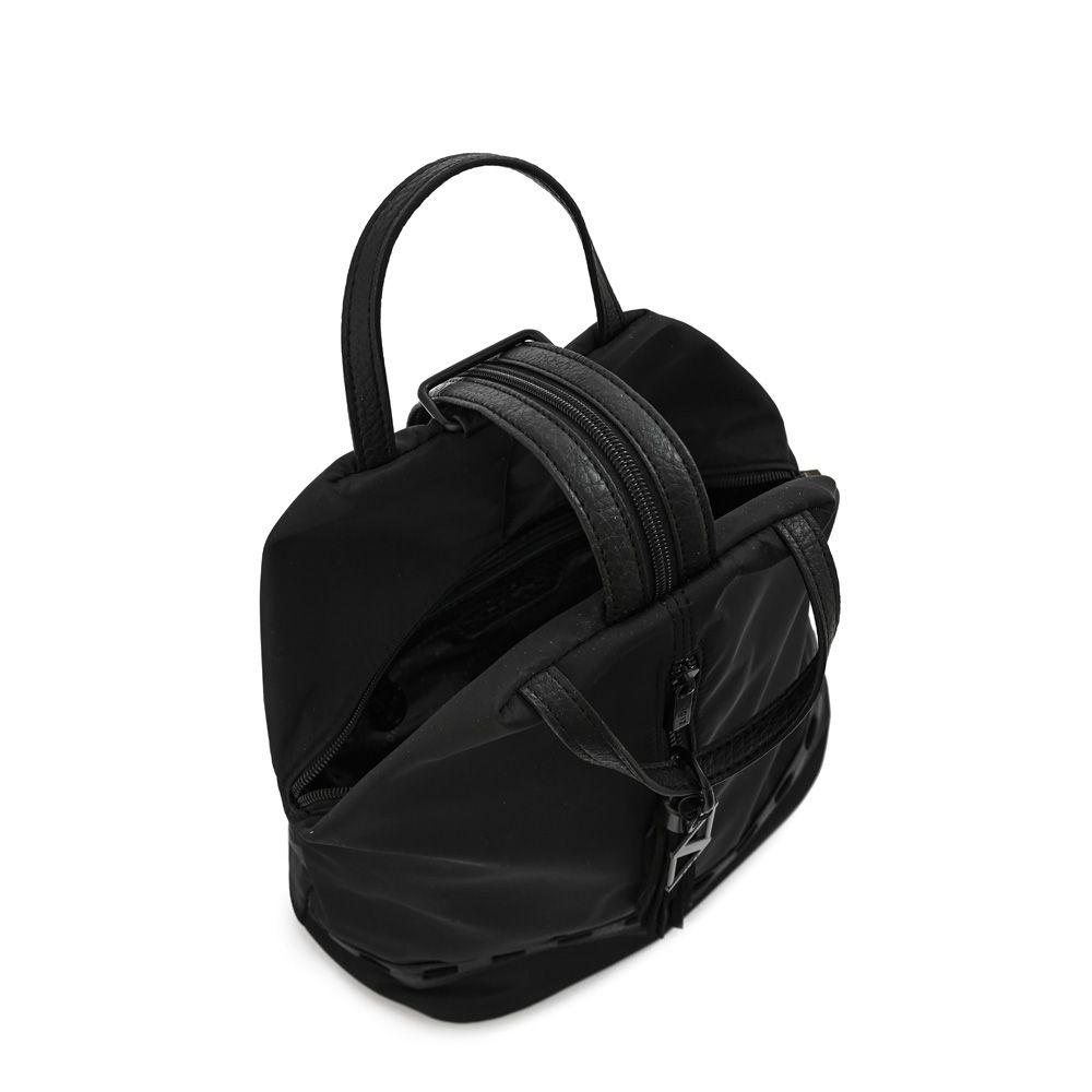 Mochila mediana kristal negro especial-3