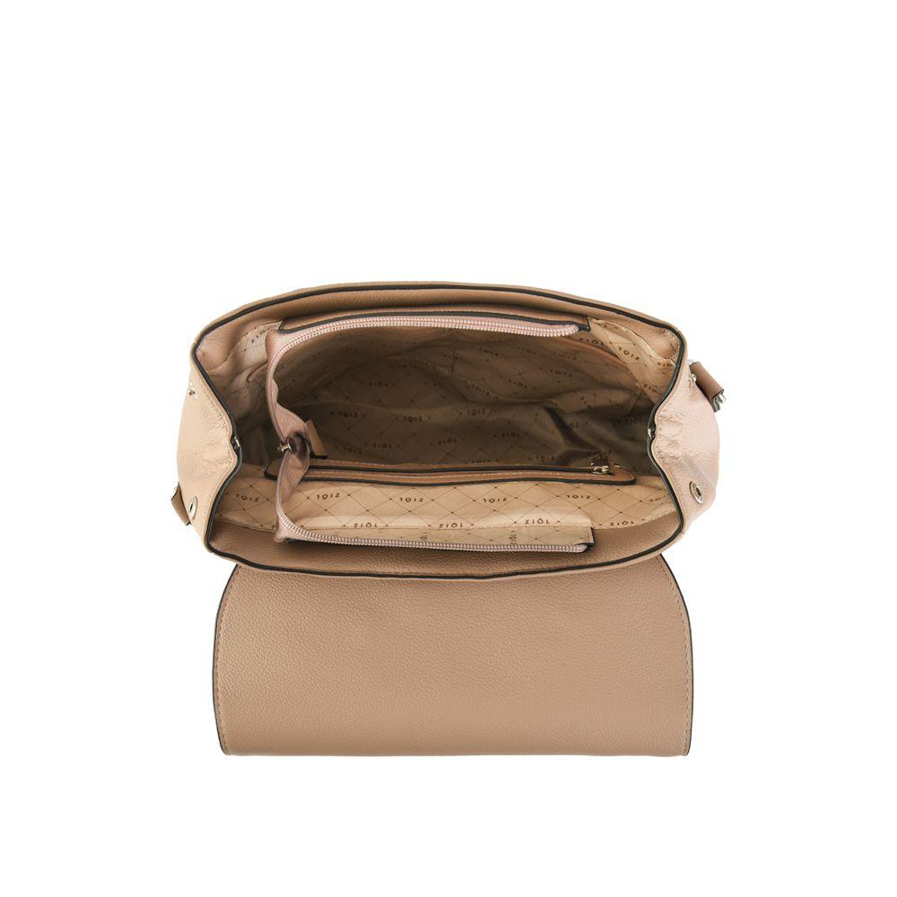 Mochila mediana jaidy taupe-3