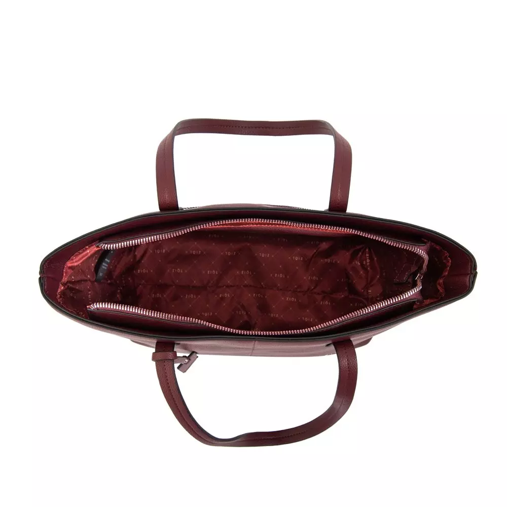 Cartera tote bote izadora grande burdeo-3