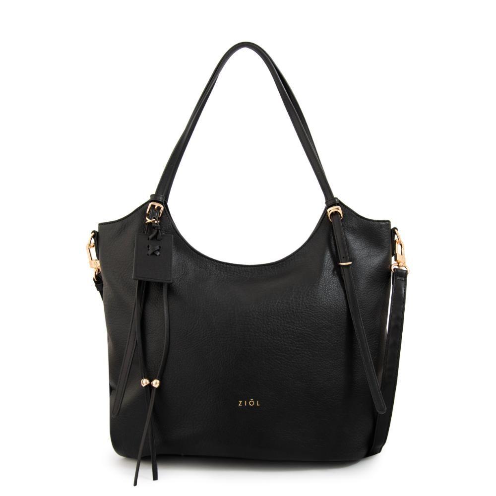 Cartera tote tavia grande negro-0