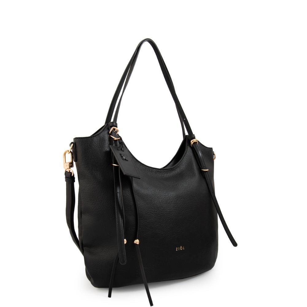 Cartera tote tavia grande negro-1