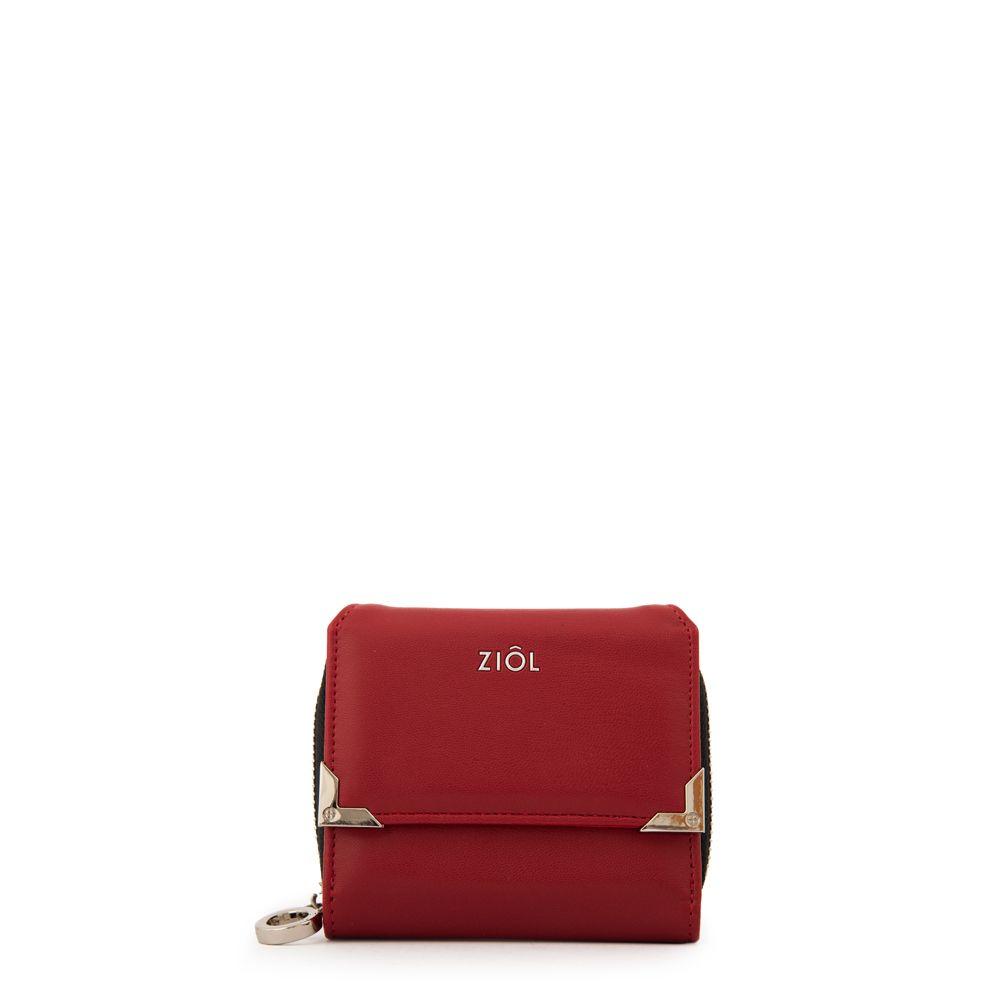 Billetera demin mediana rojo-0