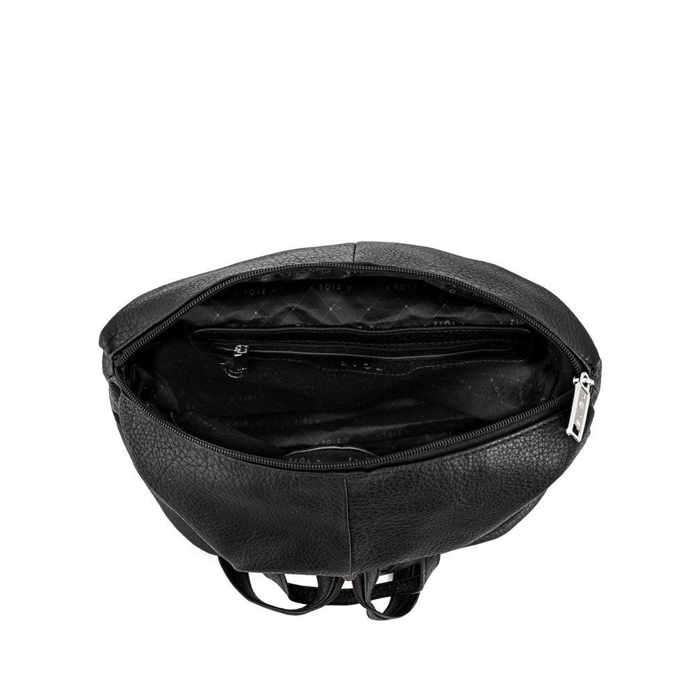 Mochila mediana kristal negro-3