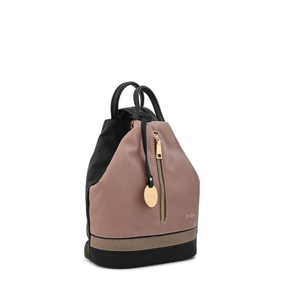 Mochila pequeña laisse negro-1