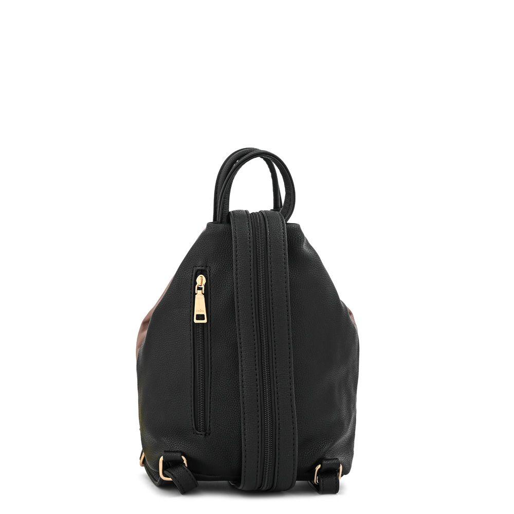 Mochila pequeña laisse negro-2