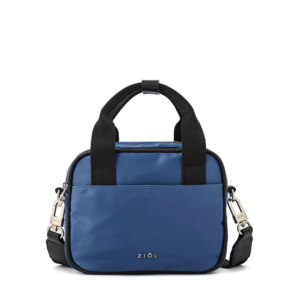 Cartera bandolera lucia pequeña azul-0