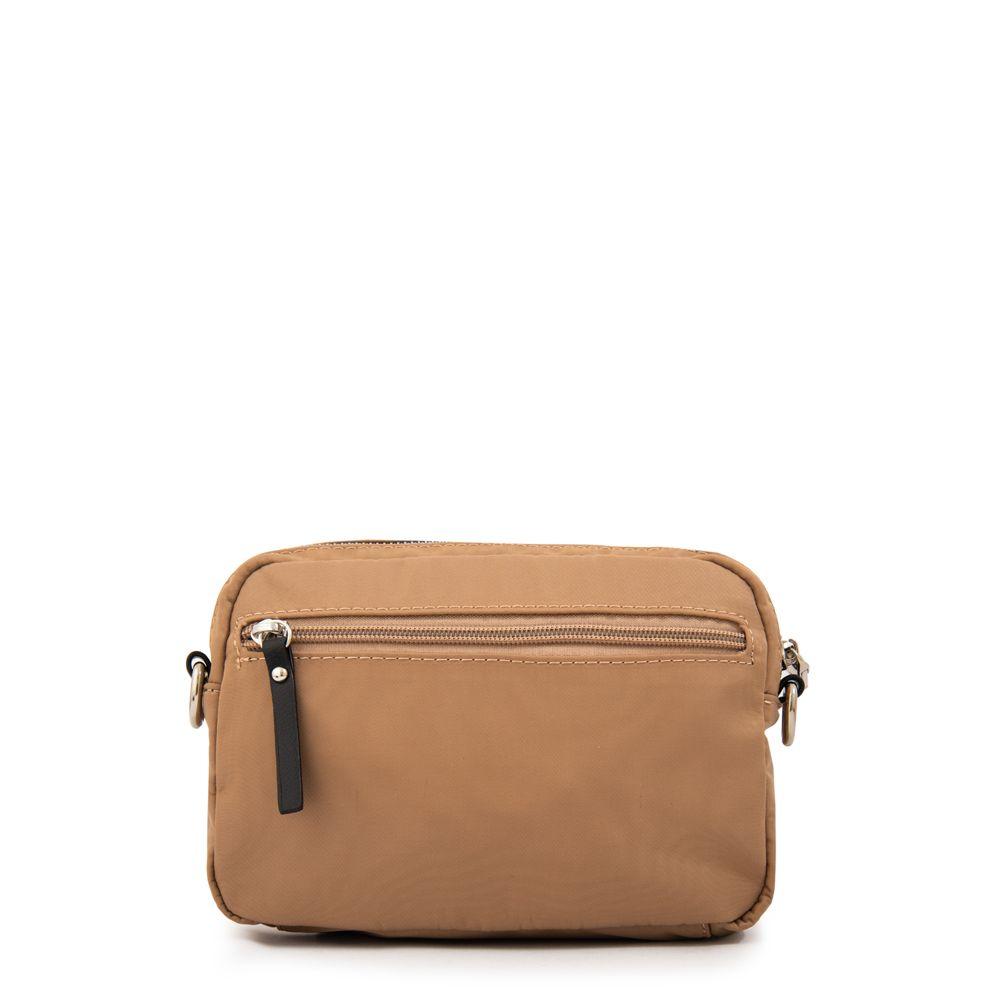 Cartera Bandolera mediana gina beige oscuro-2