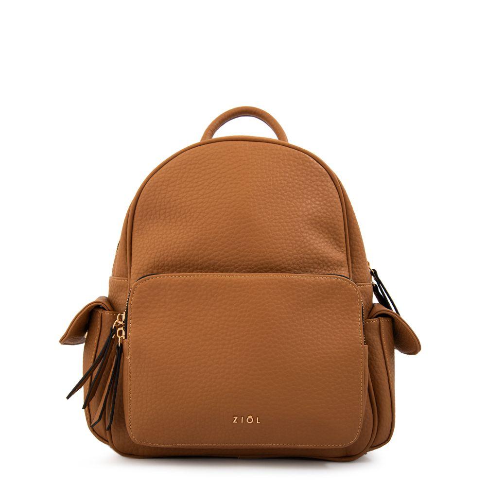 Mochila selena mediana camel-0