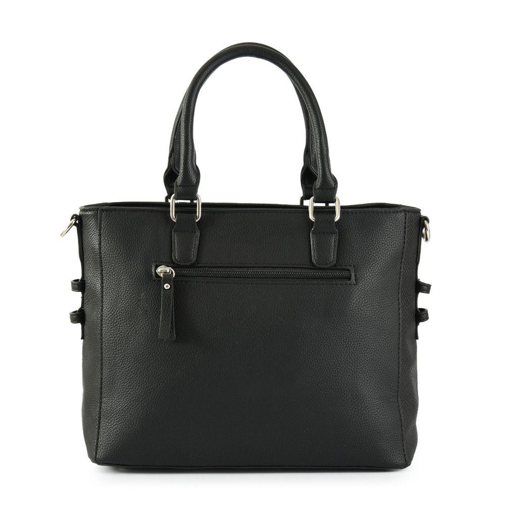 Cartera dos asas pequeña clarisa negro-2