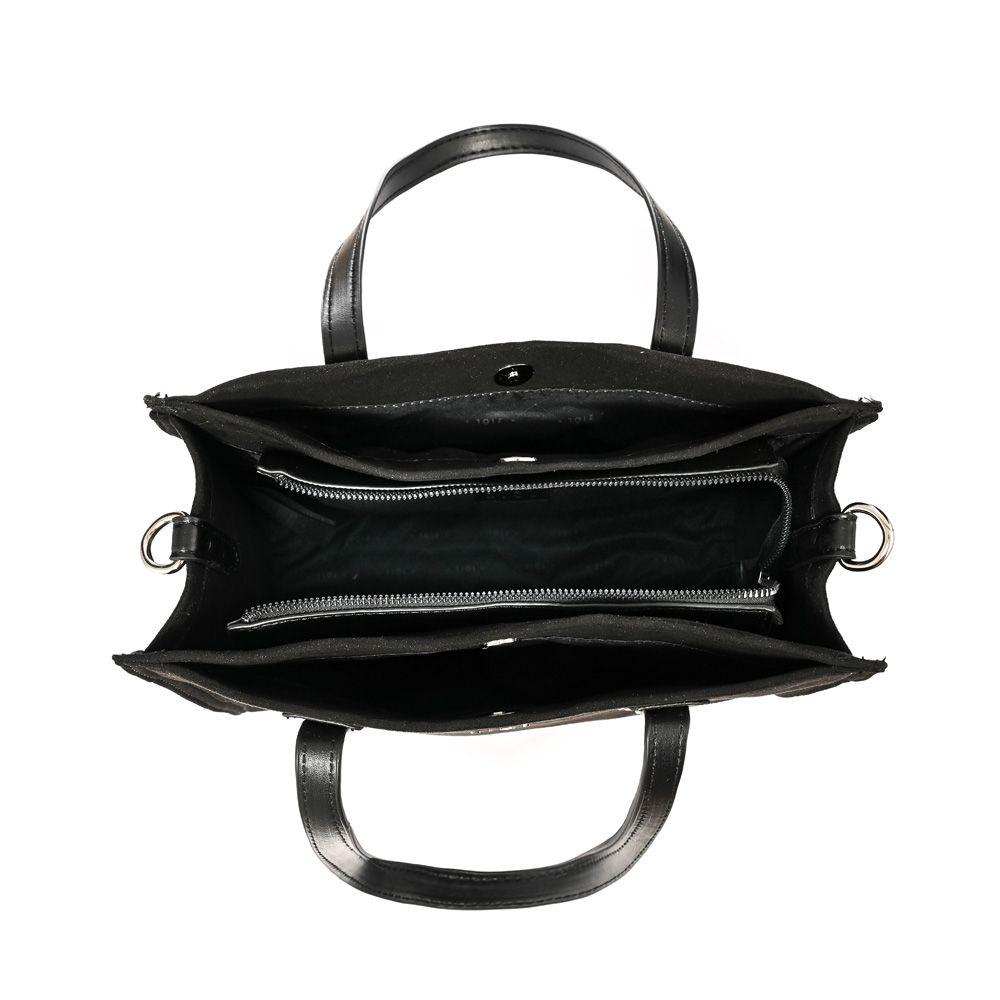 Cartera dos asas tres divisiones grande alhambra negro-3