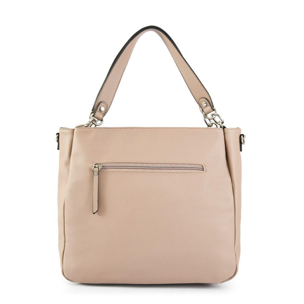 Cartera dos asas mediana fedora taupe-2