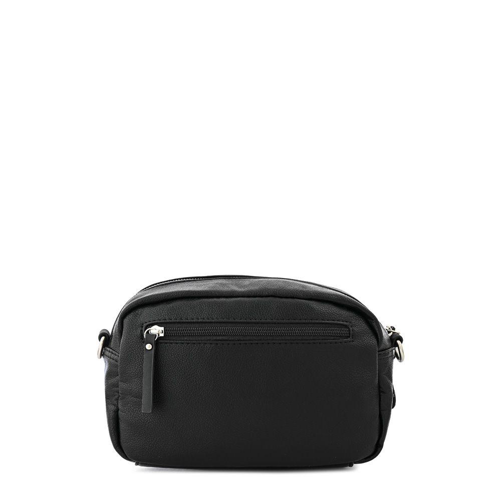 Cartera bandolera pequeña perlina negro especial-2