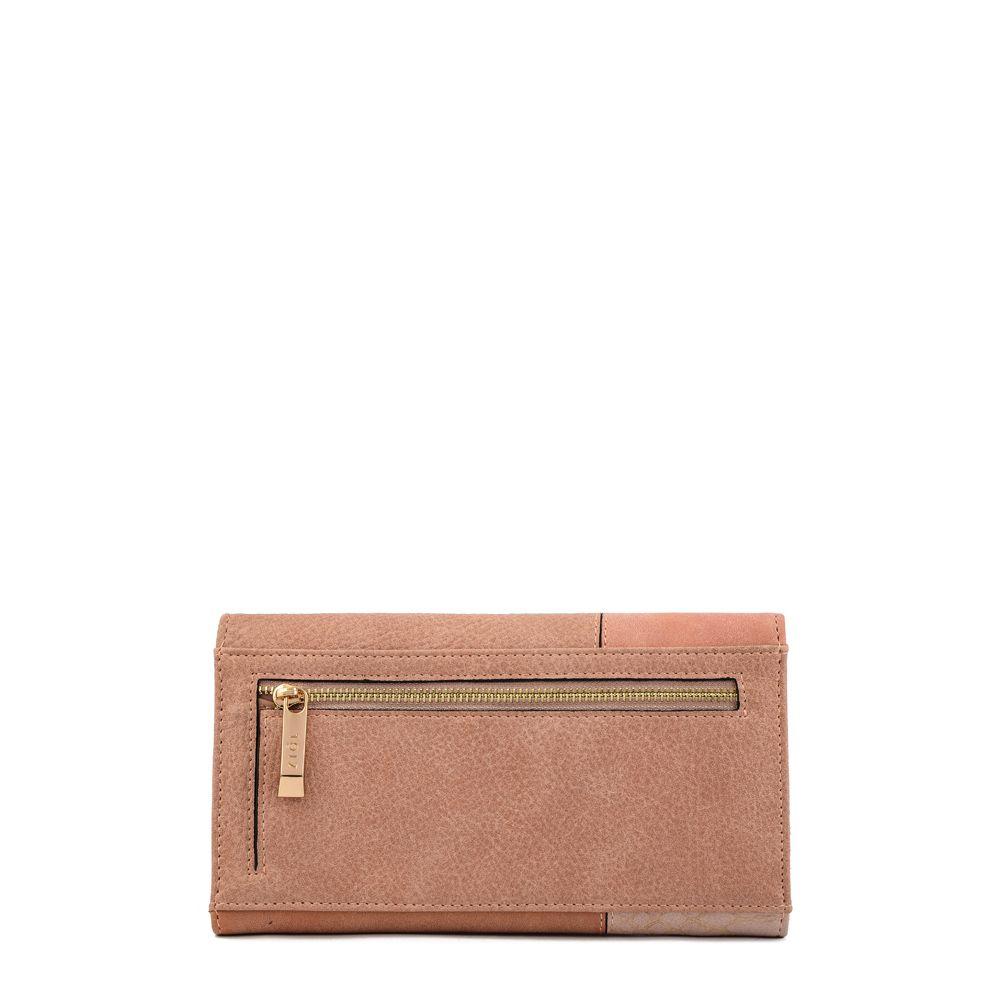 Chequera con flap grande croix rosa viejo-1