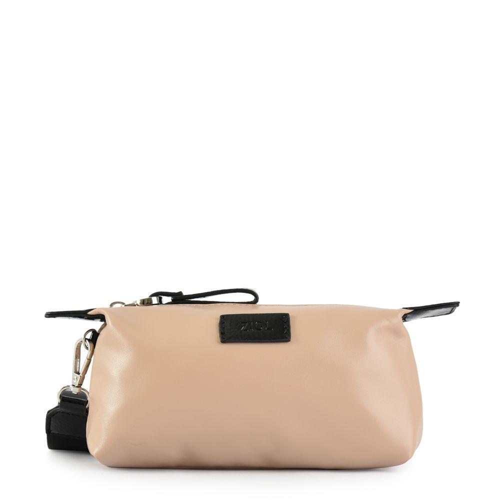 Cosmetiquero ovalado grande talin beige-0