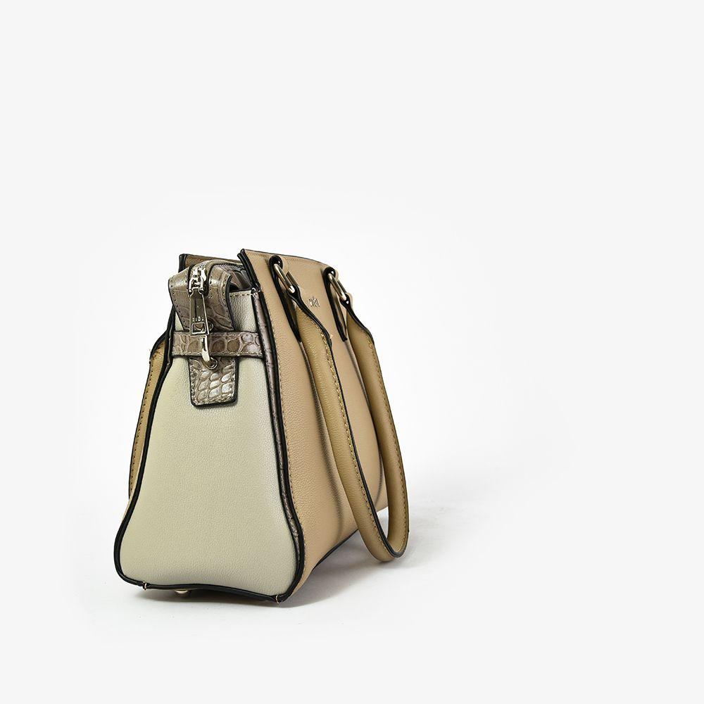 Sanfa Cartera Tipo Dos Asas Beige Oscuro-2
