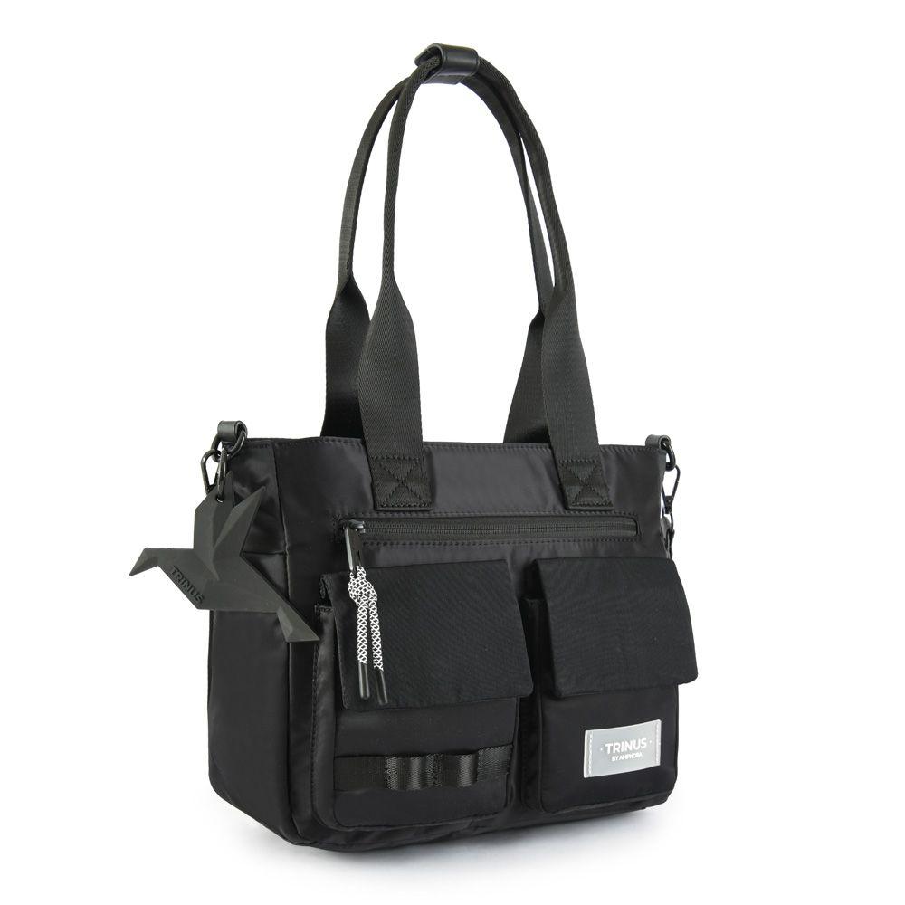 Auroria cartera dos asas mediana negro-1