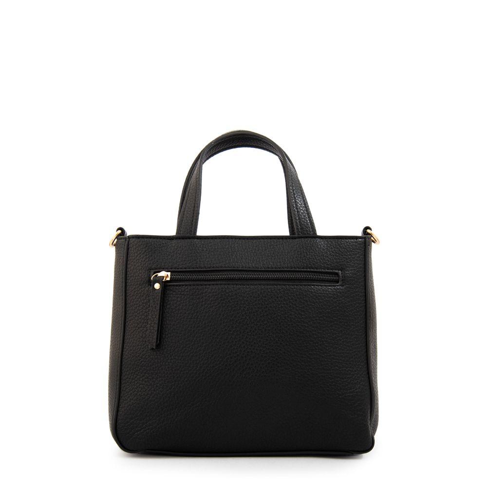 Cartera tote tyra pequeña negro-2