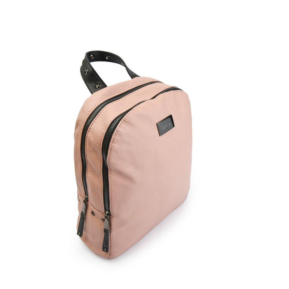 Mochila mediana platinum rosado-2