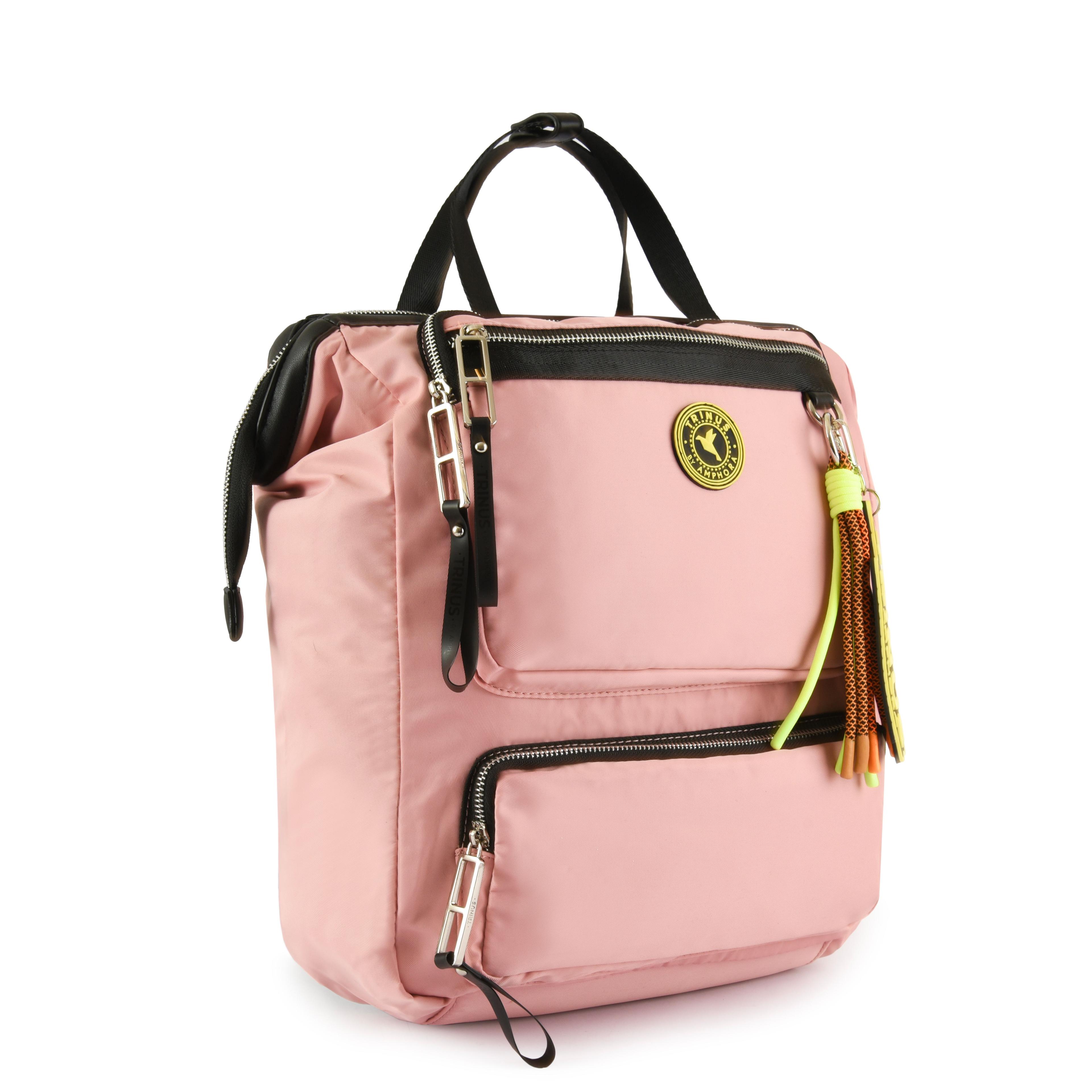 Mochila Porta Notebook Grande Assane Rosado-1