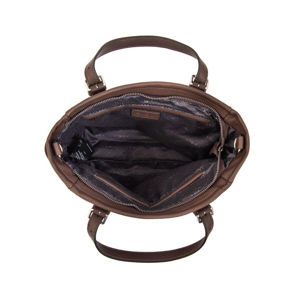 Cartera bandolera marta mediana café oscuro-3