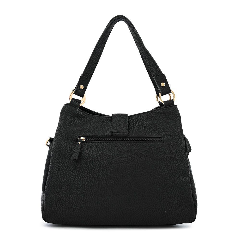 Cartera dos asas tres divisiones alida negro especial-2