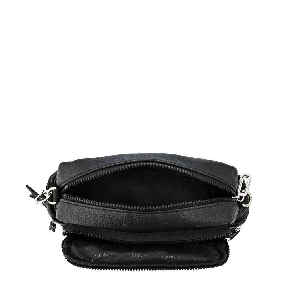 Cartera bandolera pequeña ronnie negro especial-3