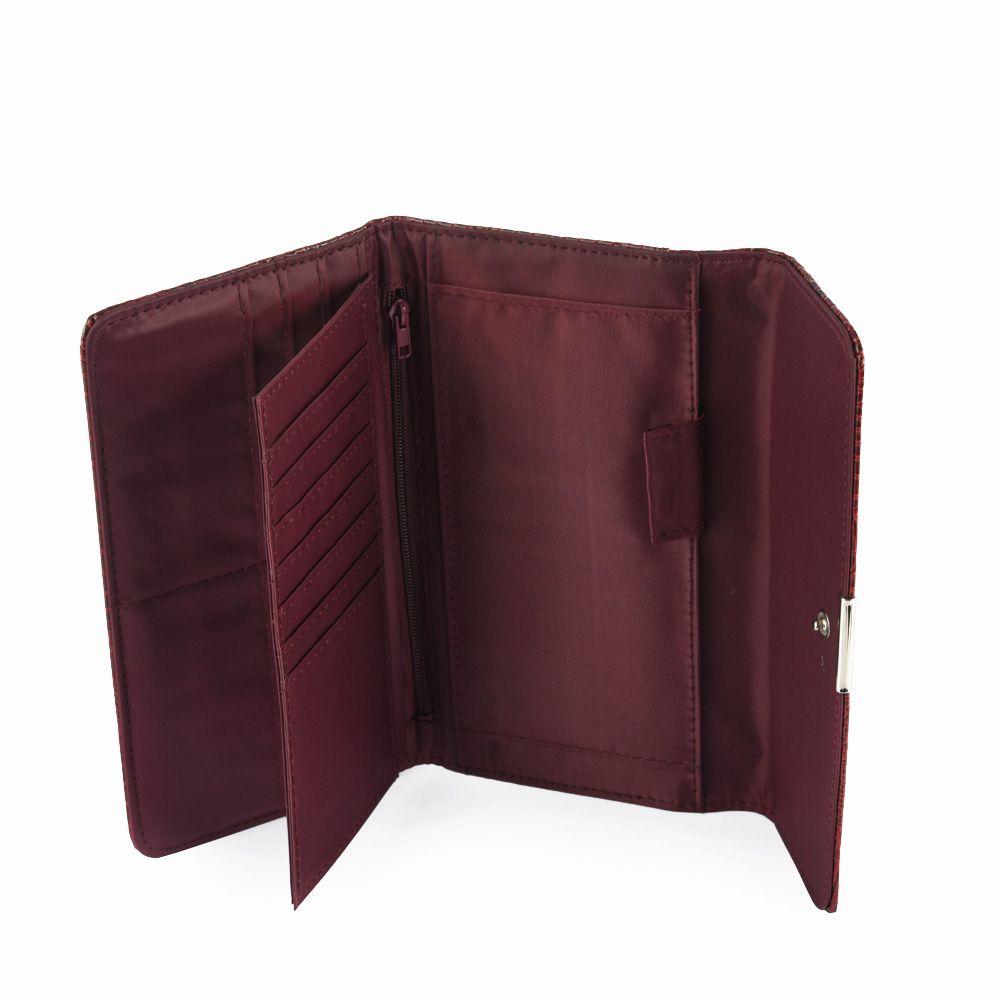 Chequera con flap caroline rojo-2