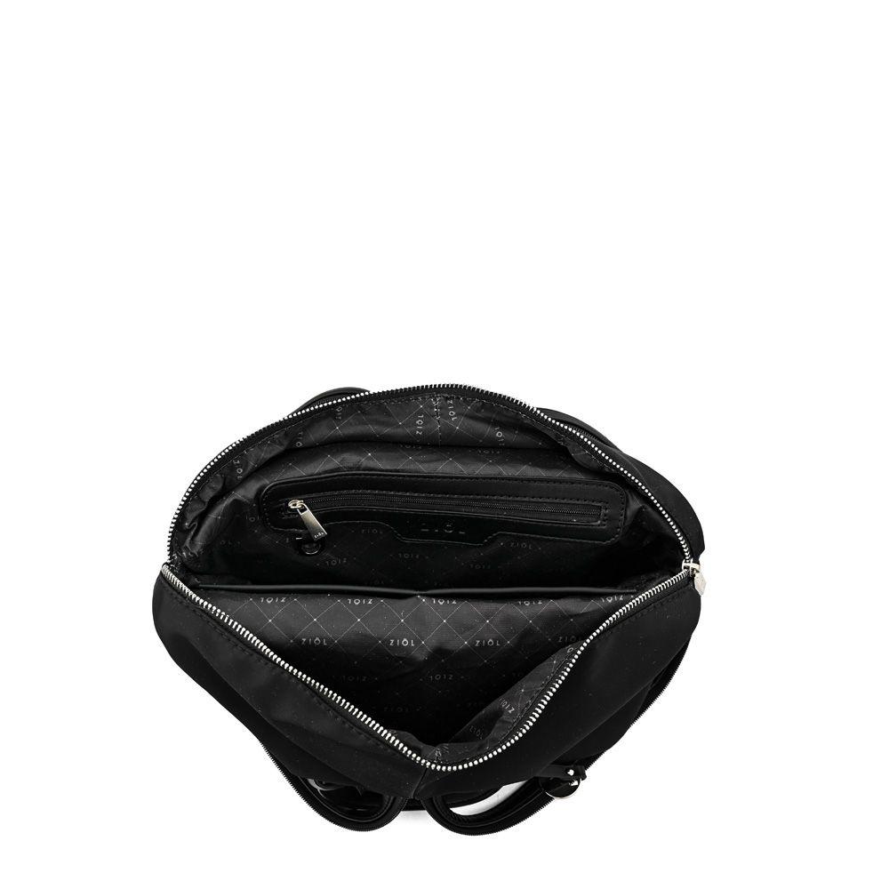 Mochila mediana triana negro especial-3