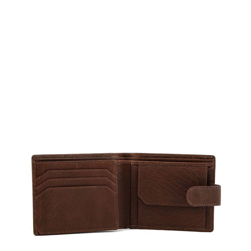 Billetera con aleta mediana mauricio café oscuro-1